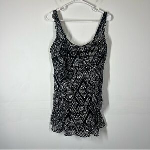 Becca One Piece Swimsuit Swim Dress Size 1X